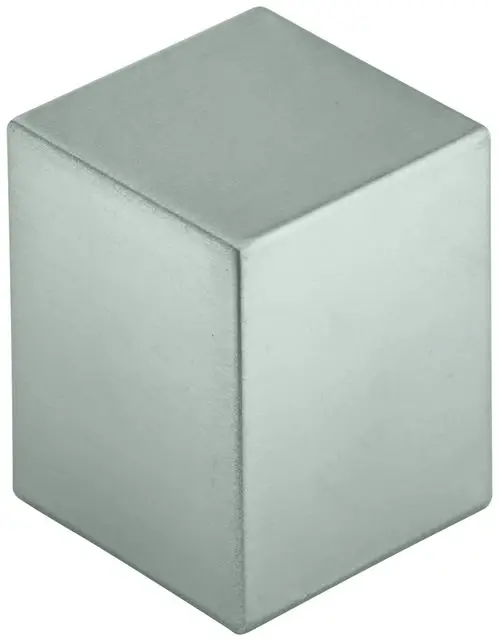 Grohe Umstellknopf in flacher, quadratischer Form mit matter Oberfläche, ausgestattet für die Nutzung in Badezimmerinstallationen.