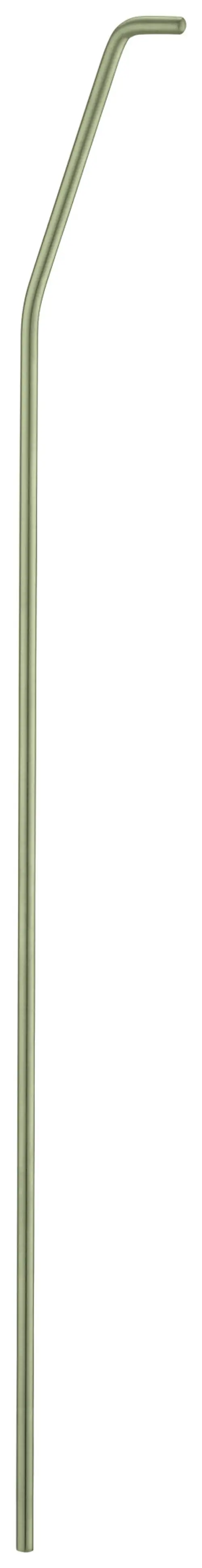 GROHE Zugstange in gebürstetem Nickel mit gebogenem Ende, geeignet für verschiedene Anwendungen in modernen Badezimmern.