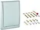 Grohe-Abdeckplatte-komplett-fuer-UP-WC-Druckspueler-matt-verchromt-43179P00
