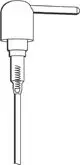 GROHE Pumpvorrichtung mit flexibler Röhre und Hebelmechanismus, geeignet für Seifenspender. Präsentiert in einem schlichten, funktionalen Design.