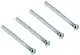 Grohe-Halbrundschrauben-4x52-verchromt-4-Stueck-0003800M