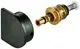 Grohe-Umstellung-48451-fuer-EHM-Wanne-Wand-Bodenmontage-hard-graphite-geb-48451AL0