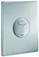 Grohe-Abdeckplatte-Skate-NEU-mit-ECO-Taste-f-2-M-Spuelk-Start-Stopp-Edelstahl-38862SD0