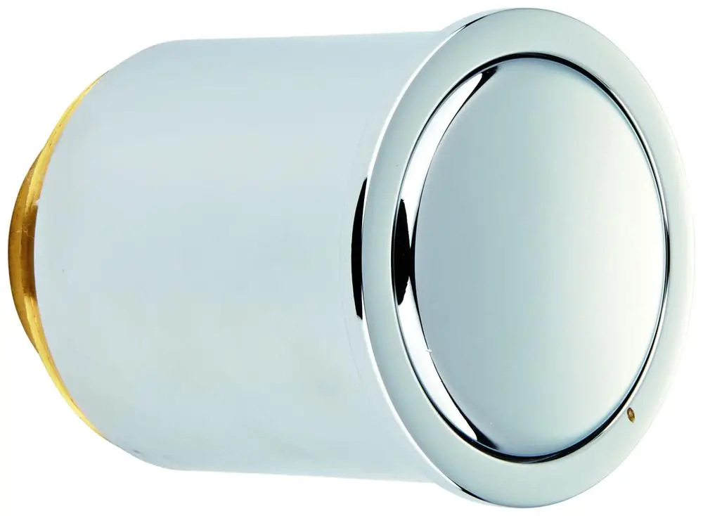 GROHE-Handbetätigung in chromfarbener Ausführung, zylindrische Form ohne Rosette, für die Verwendung mit entsprechenden Abdeckplatten.
