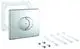Grohe-Abdeckplatte-Skate-fuer-Spuelkaesten-m-2-Schlaeuchen-verchromt-42305000
