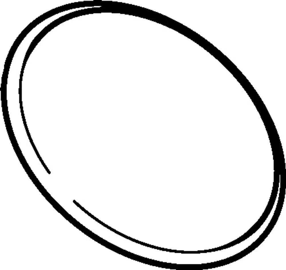 Zierring in einfacher, runder Form von HANSA, ohne weitere Details oder Beschriftungen sichtbar. Der Ring hat einen klaren Umriss und zeigt keine besonderen Merkmale.