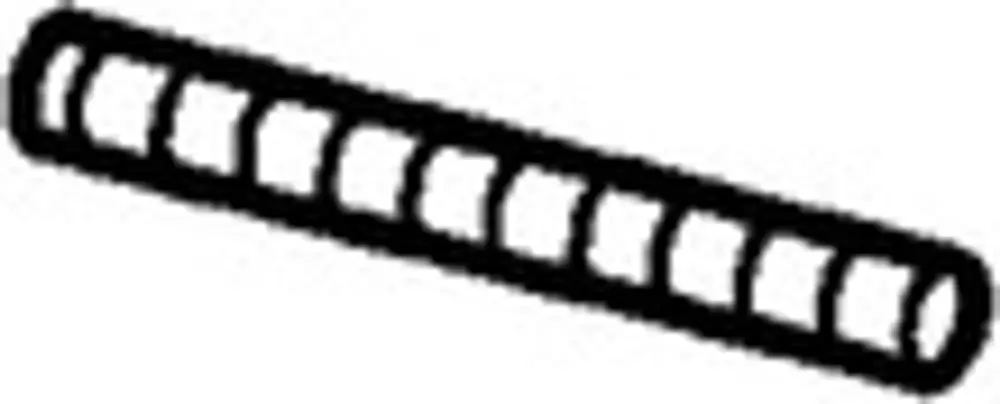 Schraube von HANSA, länglicher Metallstift mit mehreren runden Aussparungen entlang der Länge.