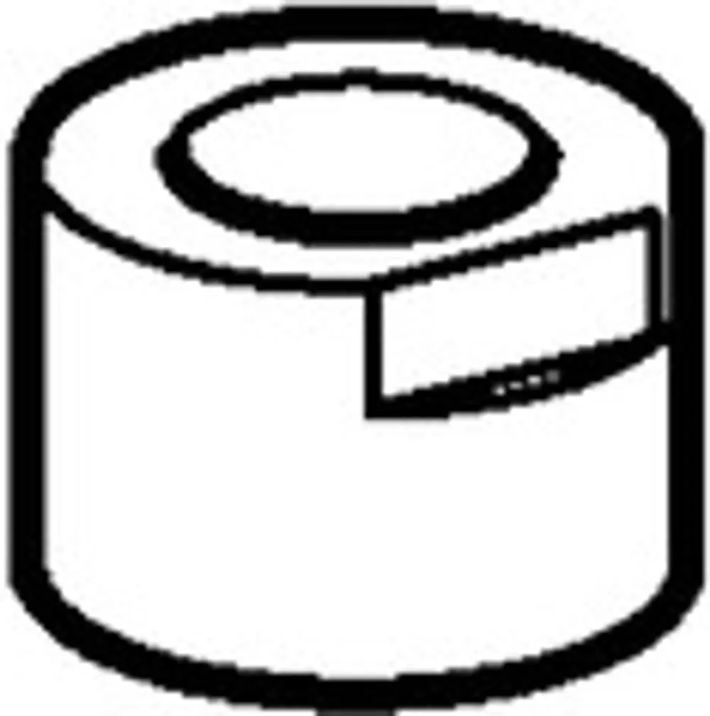 Schwarze Anschlussmutter mit runder Form und seitlicher Öffnung, für Wasserinstallationen geeignet. Produkt von HANSA.