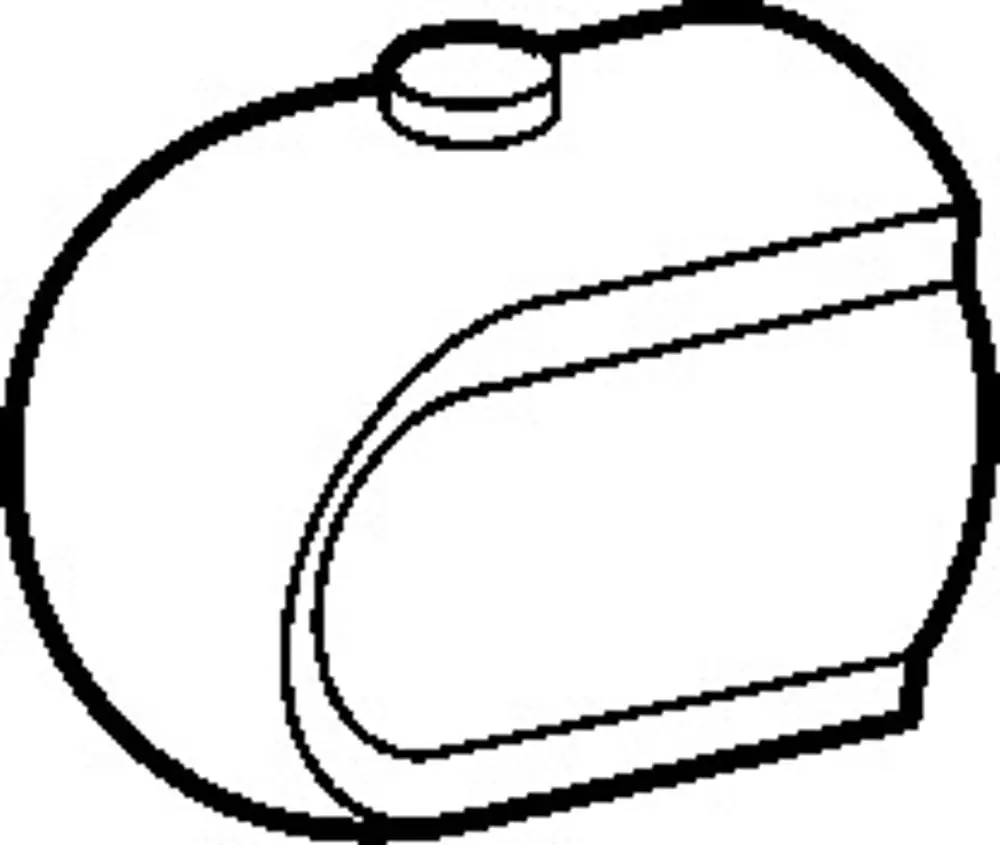 Absperrgriff von HANSA in klarer, einfacher Form. Der Griff hat eine ausgeglichene, ergonomische Gestaltung und ist für verschiedene Installationen geeignet.