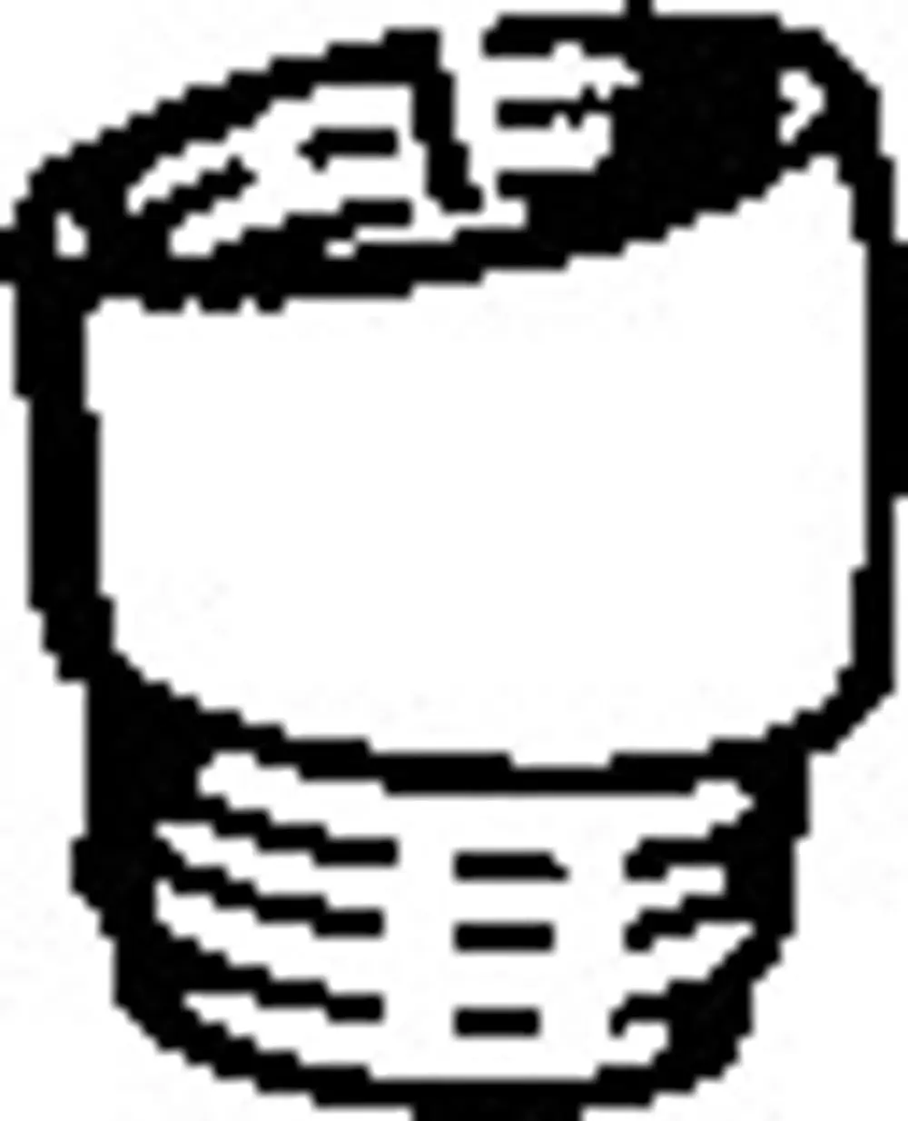 Winkelverbinder aus Chrom mit Gewinde, geeignet für Sanitäreinrichtungen von HANSA. Das Produkt zeigt eine konische Form mit gewundenem Ende.
