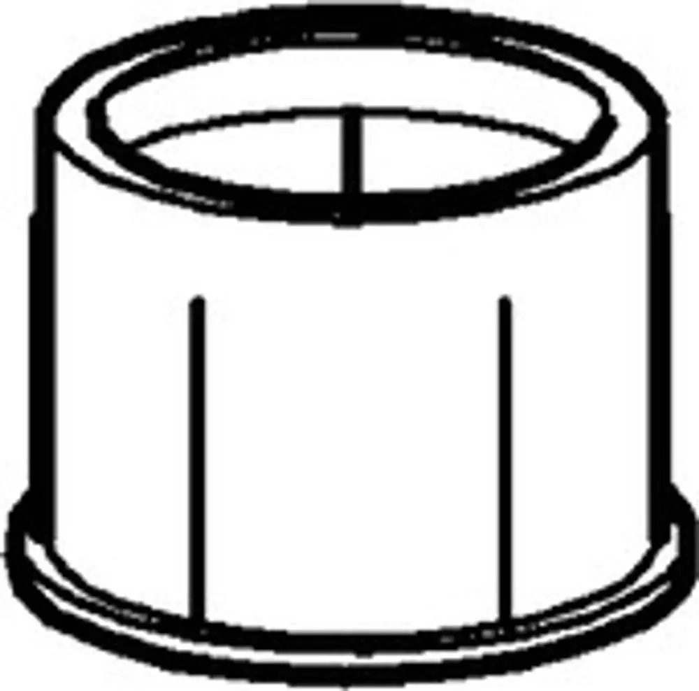 Runder Ring von HANSA, mit gerader Wandung und offenem Innenteil, ohne zusätzliche Merkmale oder Beschriftungen.