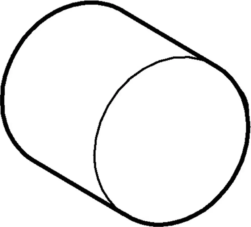 Griff von HANSA, dargestellt als zylindrische Form mit einem klaren, minimalistischen Design, geeignet für verschiedene Anwendungen.