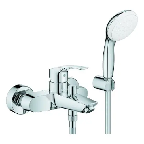 GROHE EH-Wannenbatt. Eurosmart 33302_3 Wandmontage mit Brausegarnitur chrom, 33302003, Artikel in Kategorie