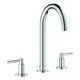 GROHE-3-Loch-WT-Batterie-Atrio-20649-Rohrauslauf-Hebelgriff-chrom-20649000