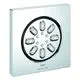 GROHE-Seitenbrause-26802-Rainshower-Aqua-eckige-Form-chrom-26802000