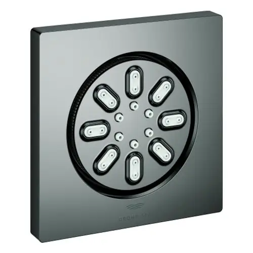 GROHE Seitenbrause 26802 Rainshower Aqua eckige Form hard graphite, 26802A00, Artikel in Kategorie