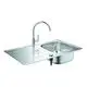 GROHE-Spuelen-Bundle-K200-31562_1-mit-Edelstahlspuele-BauEdge-SPT-Batt-chrom-31562SD1