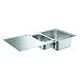 GROHE-Edelstahlspuele-K500-31572_1-mit-1-5-Becken-Abtropfflaeche-1000x500mm-31572SD1
