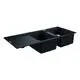 GROHE-Kompositspuele-K500-31647-2-Becken-1160x500mm-mit-ATF-re-li-granit-schwarz-31647AP0