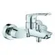 GROHE-EH-Wannenbatt-Eurosmart-25241_3-Wandmontage-offener-Hebel-chrom-25241003