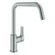 GROHE-EH-SPT-Batterie-Eurosmart-30567-hoher-Auslauf-supersteel-30567DC0