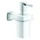 GROHE-Halter-Grandera-40910-mit-Keramik-Seifenspender-chrom-40910000