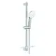 GROHE-Brausestangenset-Tempesta-110-27600_3-600mm-3-Strahl-Ablage-WS-chrom-27600003