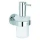 GROHE-Seifenspender-Essentials-40448_1-mit-Halter-chrom-40448001
