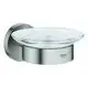 GROHE-Seifenschale-Essentials-40444_1-mit-Halter-supersteel-40444DC1