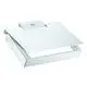 GROHE-WC-Papierhalter-Selection-Cube-40781-Metall-mit-Deckel-chrom-40781000
