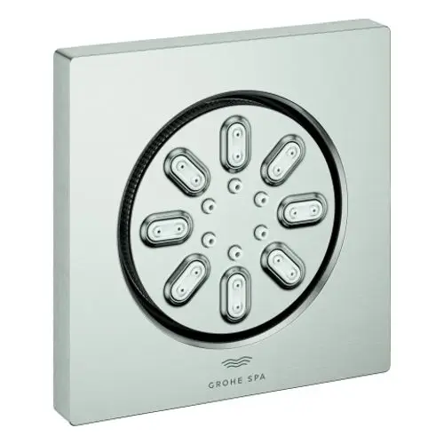 GROHE Seitenbrause 26802 Rainshower Aqua eckige Form supersteel, 26802DC0, Artikel in Kategorie