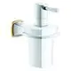 GROHE-Halter-Grandera-40910-mit-Keramik-Seifenspender-chrom-gold-40910IG0