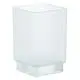 GROHE-Kristallglas-Selection-Cube-40783-fuer-Halter-davinci-satin-weiss-40783000