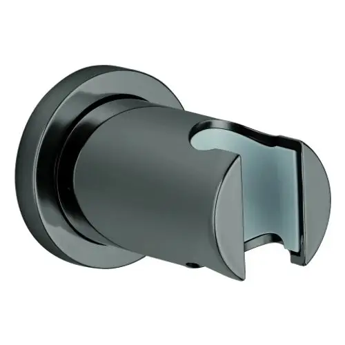 GROHE Wandbrausehalter Rainshower 27074 n. verstellbar runde Ros. hard graphite, 27074A00, Artikel in Kategorie