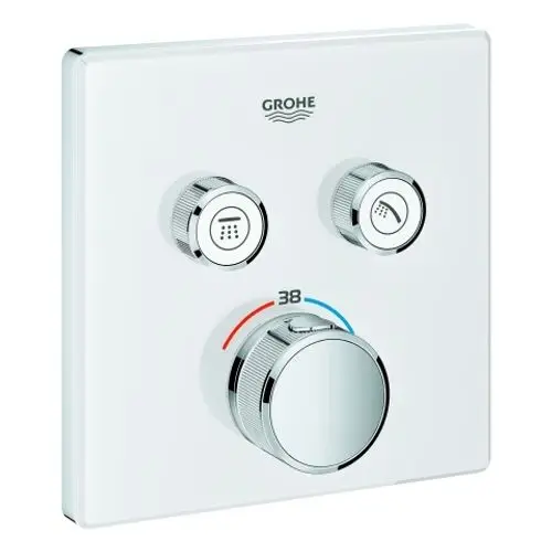 GROHE THM Grohtherm SmartControl 29156 eckig FMS 2 Absperrventile moon white, 29156LS0, Artikel in Kategorie