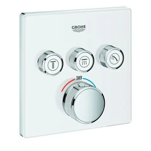 GROHE THM Grohtherm SmartControl 29157 eckig FMS 3 Absperrventile moon white, 29157LS0, Artikel in Kategorie