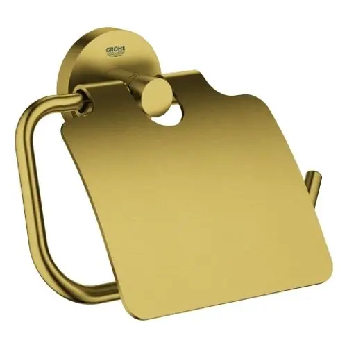 GROHE WC-Papierhalter Essentials 40367_1 mit Deckel cool sunrise gebürstet, 40367GN1, Artikel in Kategorie