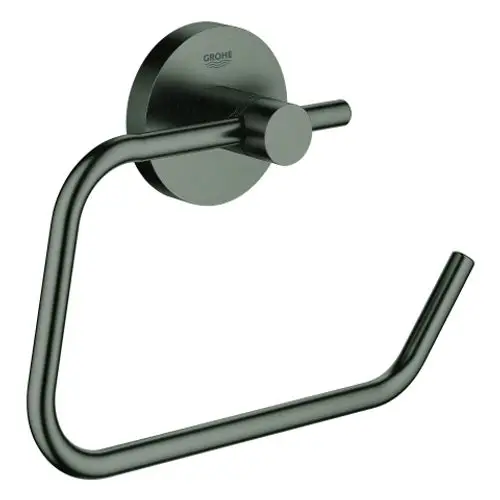 GROHE WC-Papierhalter Essentials 40689_1 ohne Deckel hard graphite gebürstet, 40689AL1, Artikel in Kategorie