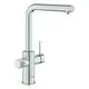 GROHE-SPT-Batterie-GROHE-Blue-Pure-Minta-30590-L-Ausl-azb-Mous-supersteel-30590DC0