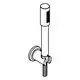 Grohe Wandhalterset für Duschsysteme mit runder Wandplatte und integriertem Halter, geeignet zur Befestigung eines Duschstabs oder einer Handbrause.
