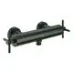 GROHE-2-Griff-Brausebatt-Atrio-26895-Wandmontage-Kreuz-Gr-hard-graphite-geb-26895AL0