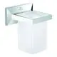 GROHE-Halter-Allure-Brilliant-40893-mit-Mundspuelglas-chrom-40893000