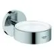 GROHE-Halter-Essentials-40369_1-fuer-Becher-Seifenschale-Seifenspender-chrom-40369001