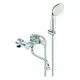 GROHE-2-Griff-Mehrzweckbatterie-Costa-26790_1-mit-Tempesta-Wandhalterset-chrom-2679010A