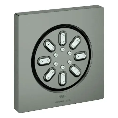 GROHE Seitenbrause 26802 Rainshower Aqua eckige Form hard graphite gebürstet, 26802AL0, Artikel in Kategorie