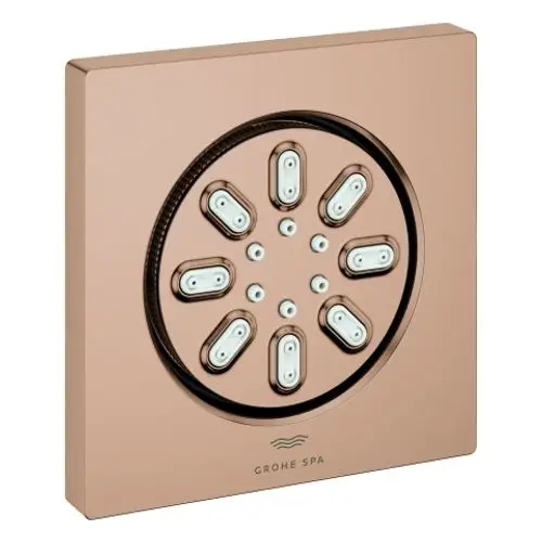 GROHE Seitenbrause 26802 Rainshower Aqua eckige Form warm sunset gebürstet, 26802DL0, Artikel in Kategorie