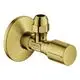 GROHE-Eckventil-22037-1-2x3-8-Rosette-Metallgriff-cool-sunrise-gebuerstet-22037GN0