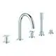GROHE-5-Loch-Wannen-Kombination-Atrio-29408-FMS-Kreuz-Griff-chrom-29408000