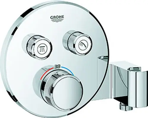GROHE THM GRT SmartControl 29120 FMS rund 2 ASV Brausehalter chrom, 29120000, Artikel in Kategorie