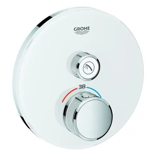GROHE THM Grohtherm SmartControl 29150 rund FMS 1 Absperrventil moon white, 29150LS0, Artikel in Kategorie